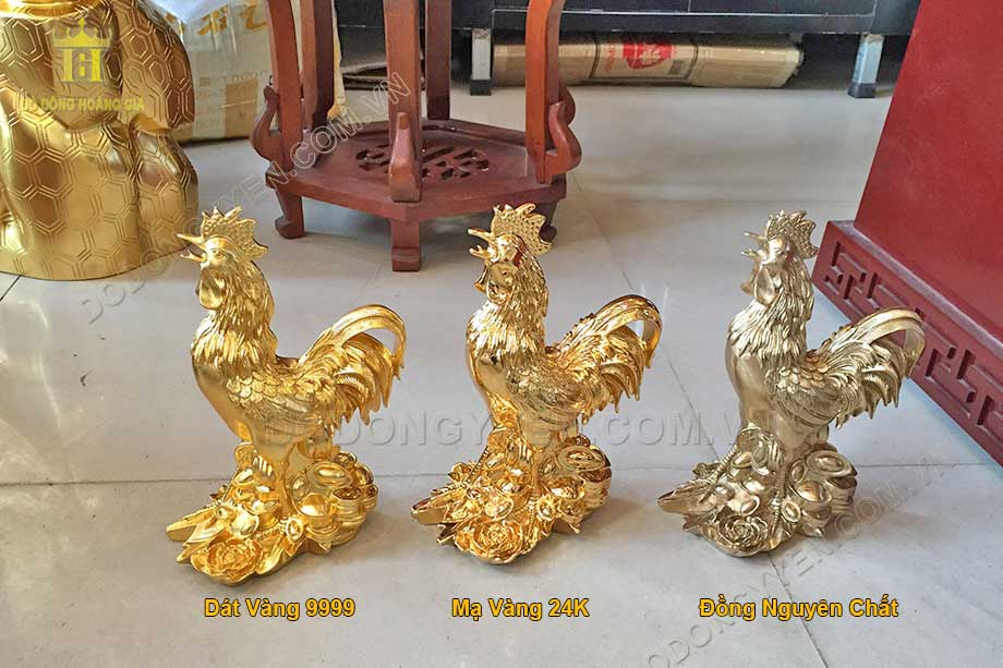  Tượng gà trống đứng - linh vật phong thủy giúp mang lại bình an, hoa giải sát khí 