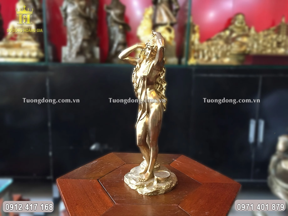 Tượng Đồng Aphrodite Nữ Thần Tình Yêu Và Sắc Đẹp Hy Lạp