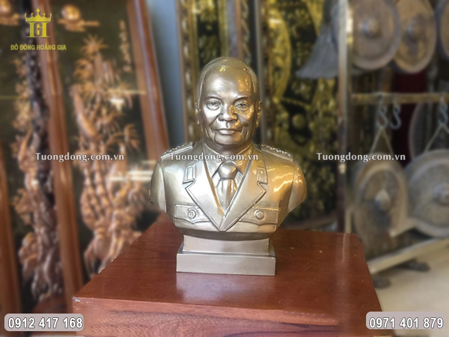 Tượng Đồng Đại Tướng Võ Nguyên Giáp Cao 42Cm