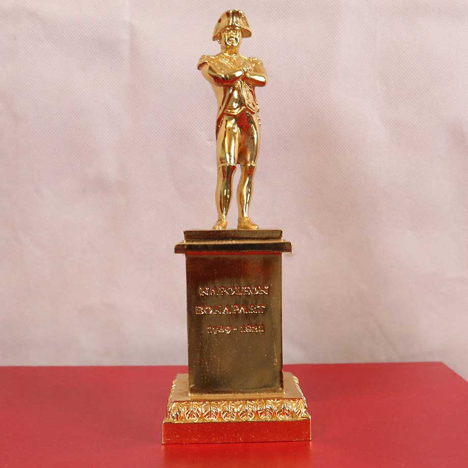 Tượng Đồng Danh Tướng Napoleon Bonaparte Dát Vàng 9999